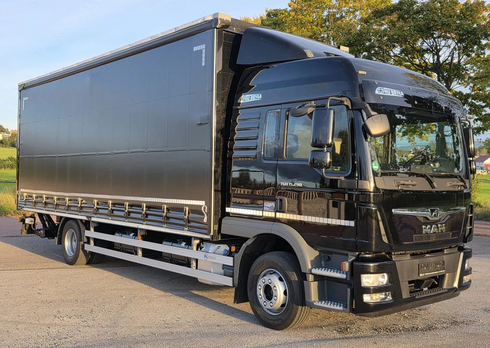 MAN TGM 15.290 / FIRANKA / 2019R / SPROWADZONY/ 7500 ŁADOWNOŚĆ / 18 PALET / E6 / JAK NOWY / WINDA / - Камион с брезент: снимка 1 MAN TGM 15.290 / FIRANKA / 2019R / SPROWADZONY/ 7500 ŁADOWNOŚĆ / 18 PALET / E6 / JAK NOWY / WINDA / - Камион с брезент: снимка 1