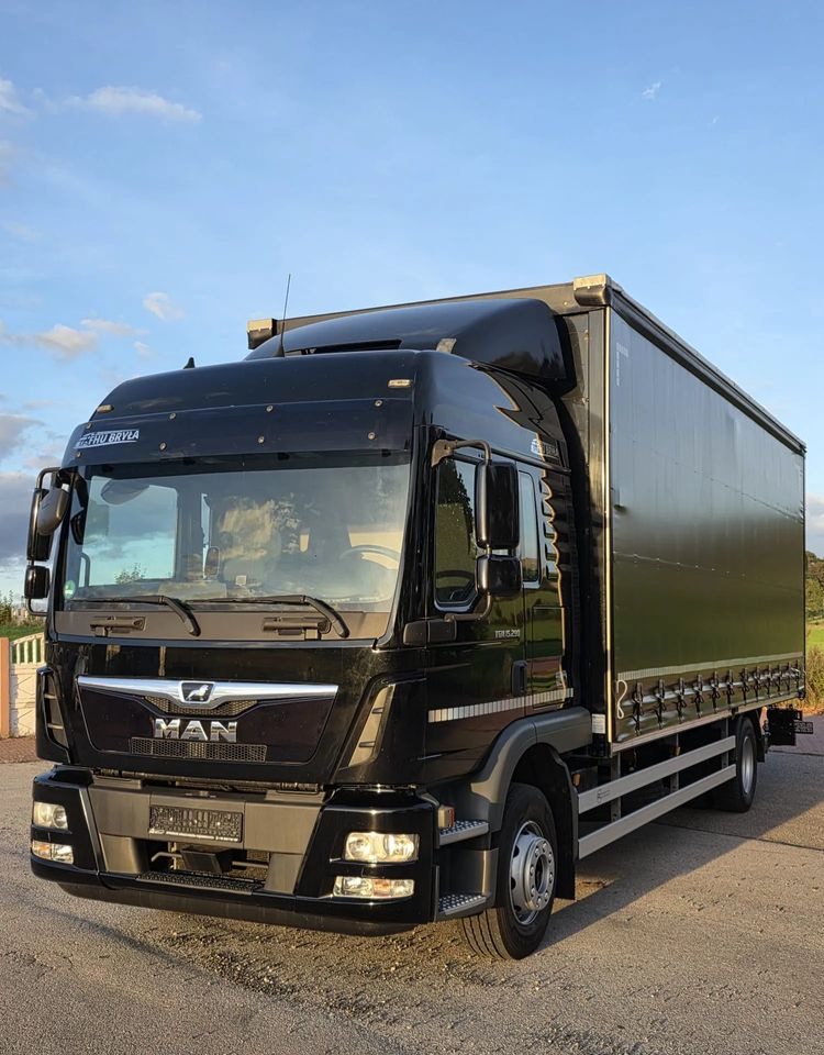 MAN TGM 15.290 / FIRANKA / 2019R / SPROWADZONY/ 7500 ŁADOWNOŚĆ / 18 PALET / E6 / JAK NOWY / WINDA / - Камион с брезент: снимка 2 MAN TGM 15.290 / FIRANKA / 2019R / SPROWADZONY/ 7500 ŁADOWNOŚĆ / 18 PALET / E6 / JAK NOWY / WINDA / - Камион с брезент: снимка 2