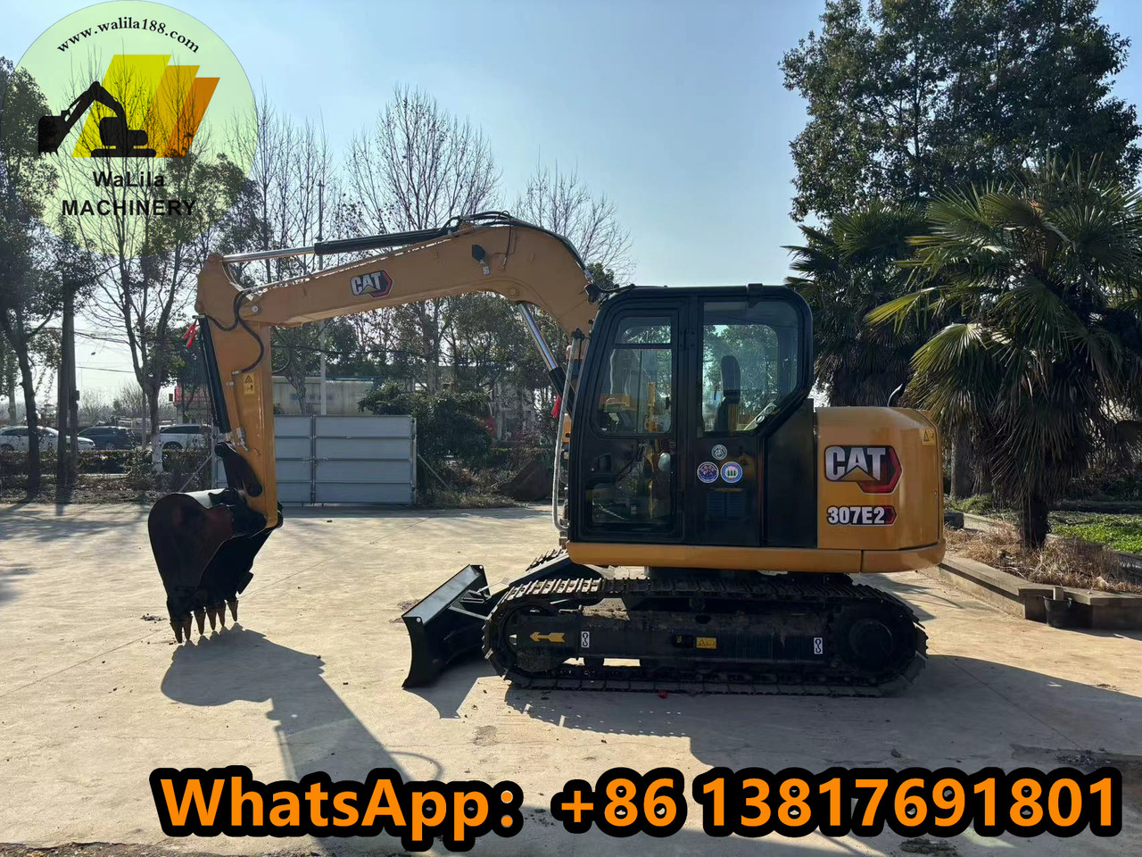 CAT 307E Caterpillar 307E2 - Мини багер: снимка 2 CAT 307E Caterpillar 307E2 - Мини багер: снимка 2