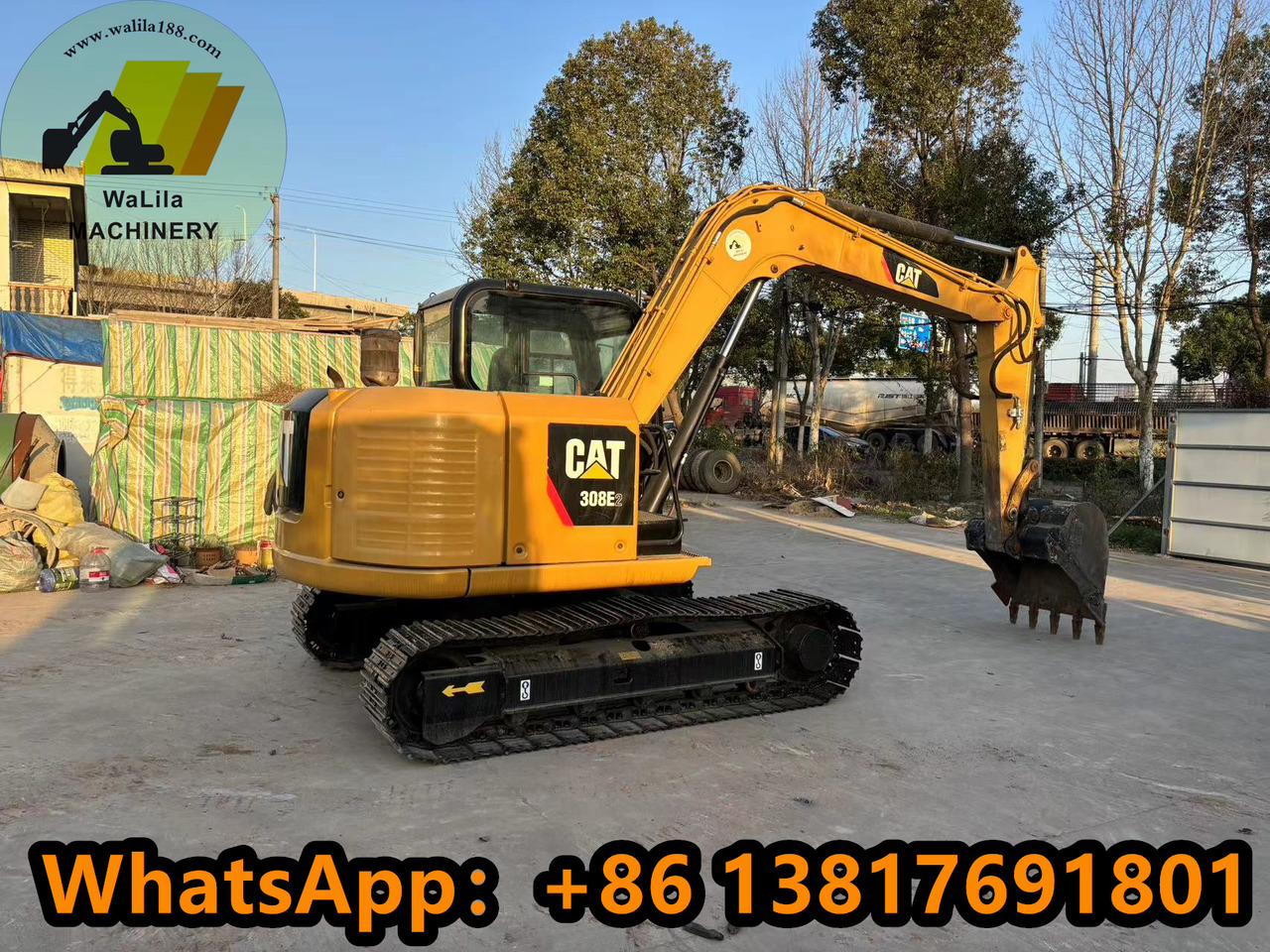 CAT 308 E 2 CR CAT308E2 CAT308E - Мини багер: снимка 1 CAT 308 E 2 CR CAT308E2 CAT308E - Мини багер: снимка 1