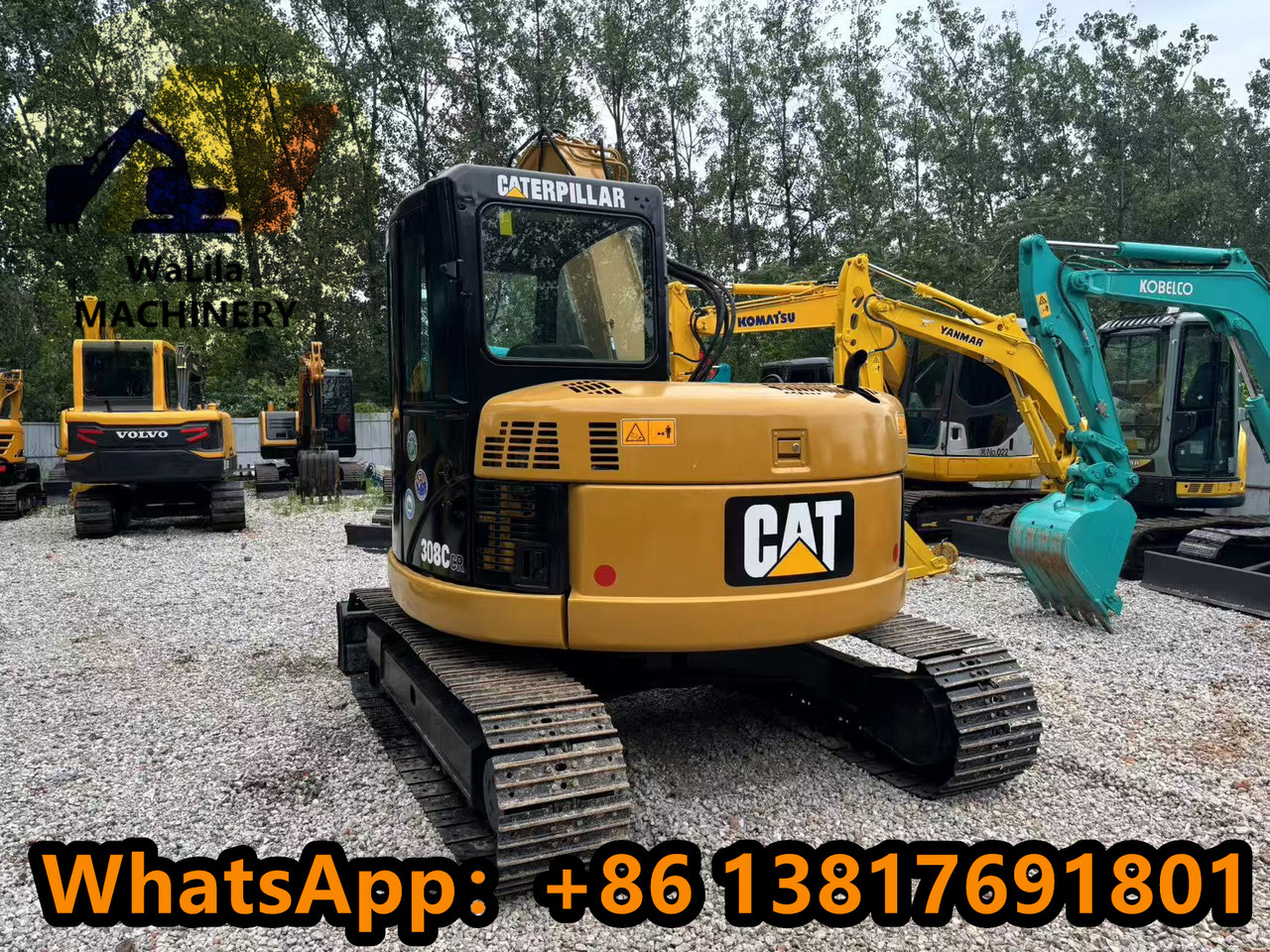 CAT CAT 308CCR - Мини багер: снимка 2 CAT CAT 308CCR - Мини багер: снимка 2