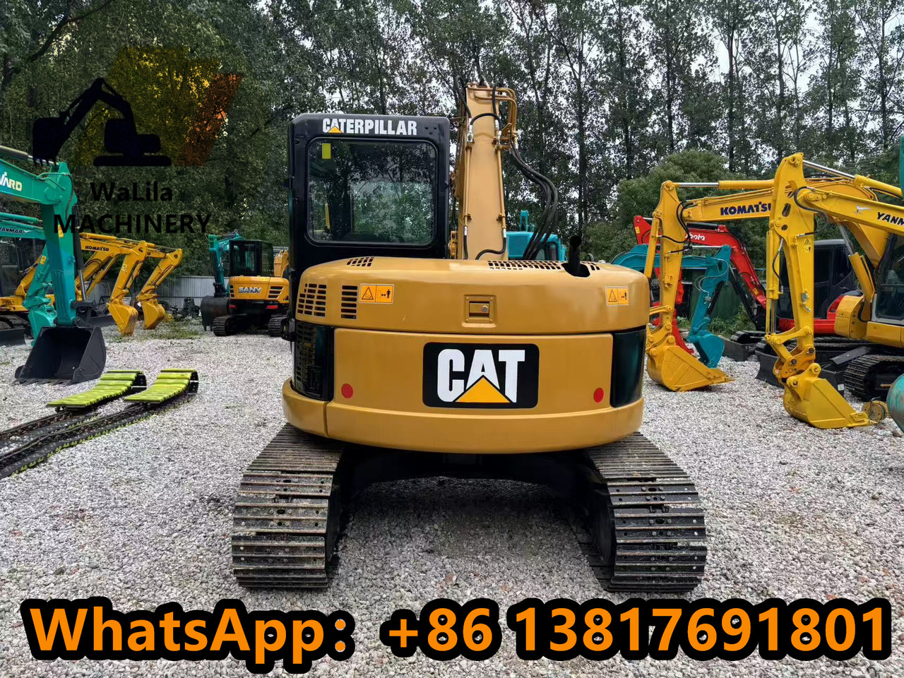 CAT CAT 308CCR - Мини багер: снимка 4 CAT CAT 308CCR - Мини багер: снимка 4