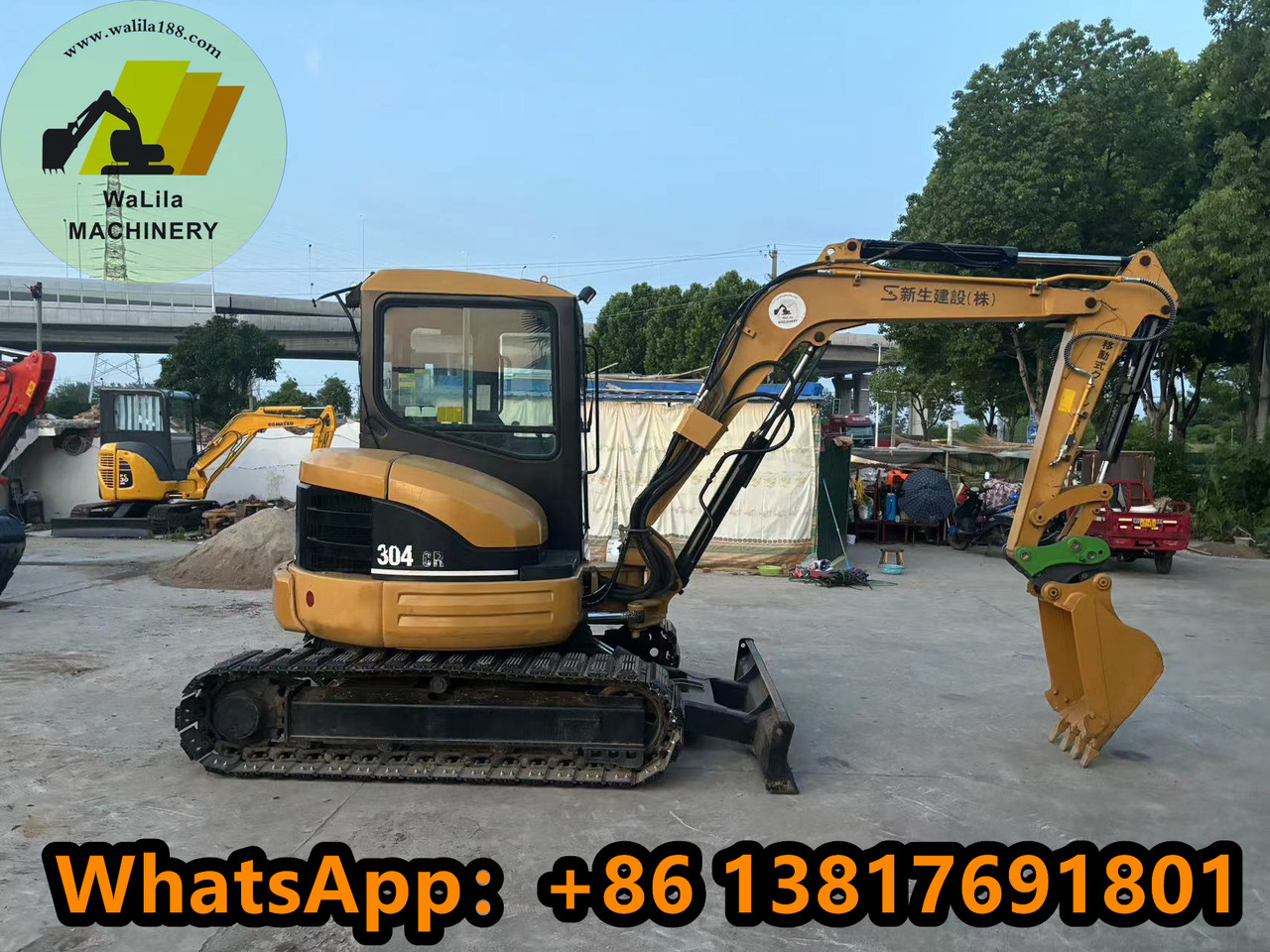 CATERPILLAR 304CCR - Мини багер: снимка 1 CATERPILLAR 304CCR - Мини багер: снимка 1