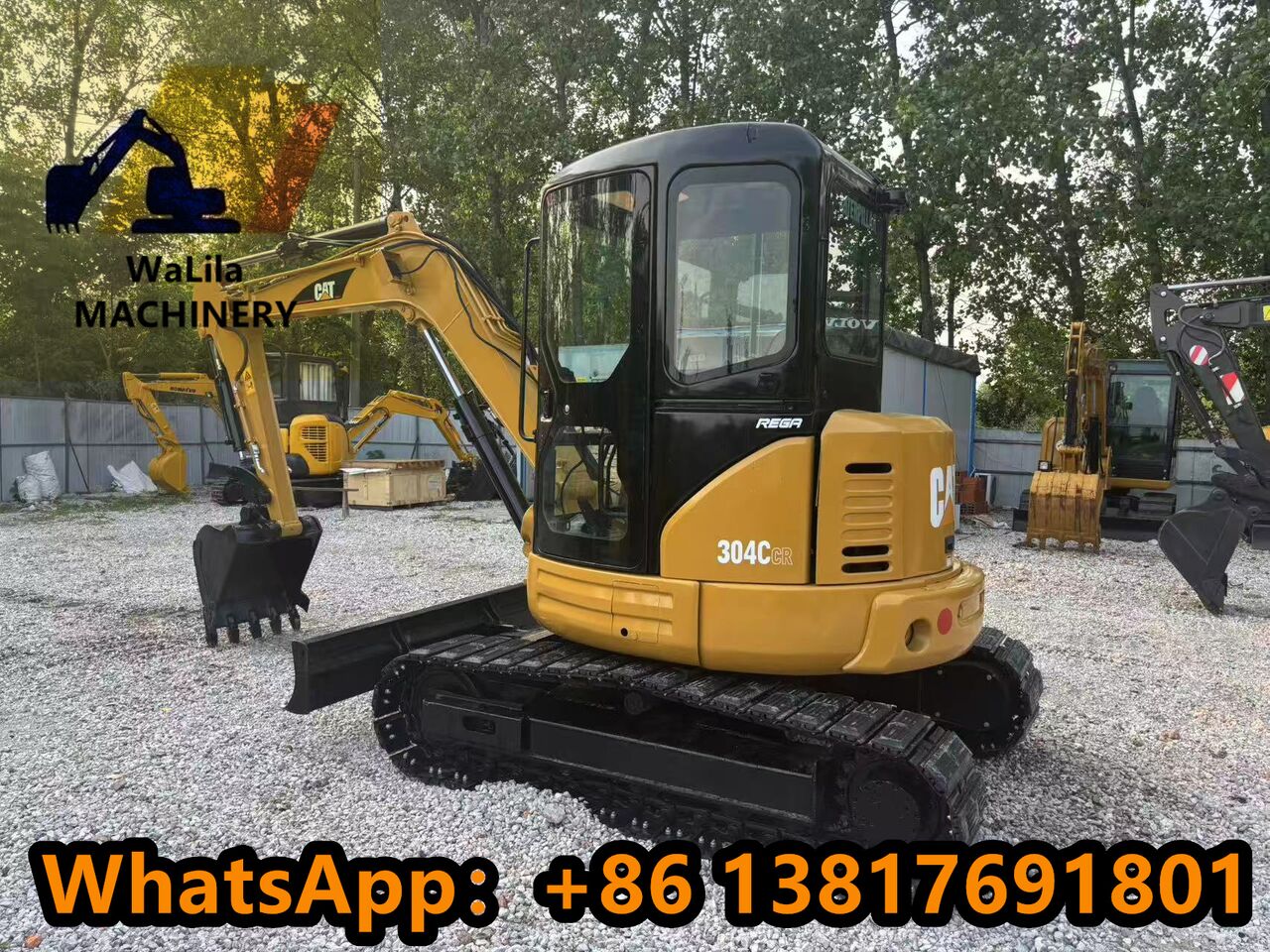 CATERPILLAR 304CCR - Мини багер: снимка 4 CATERPILLAR 304CCR - Мини багер: снимка 4