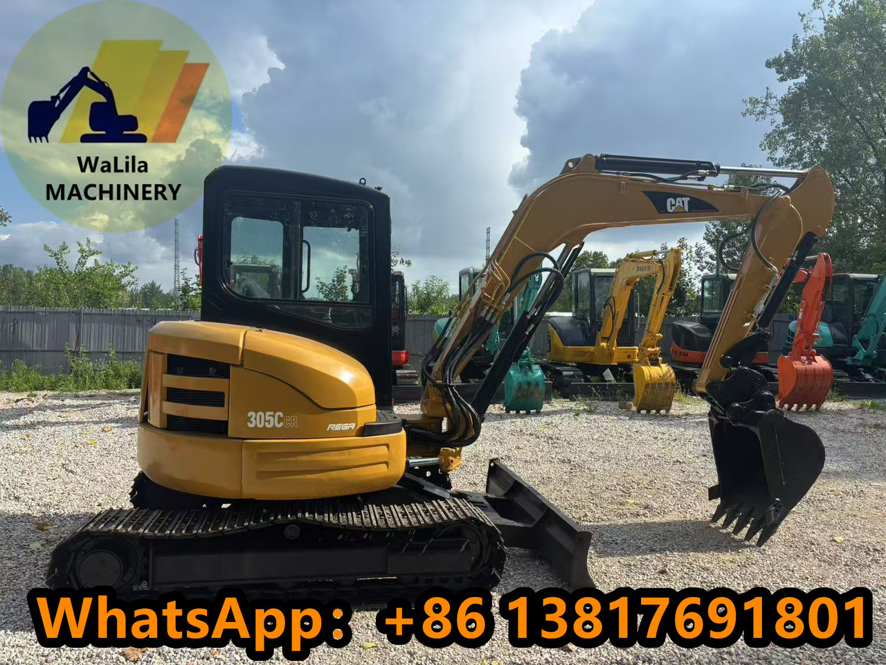CATERPILLAR 305CCR - Мини багер: снимка 1 CATERPILLAR 305CCR - Мини багер: снимка 1