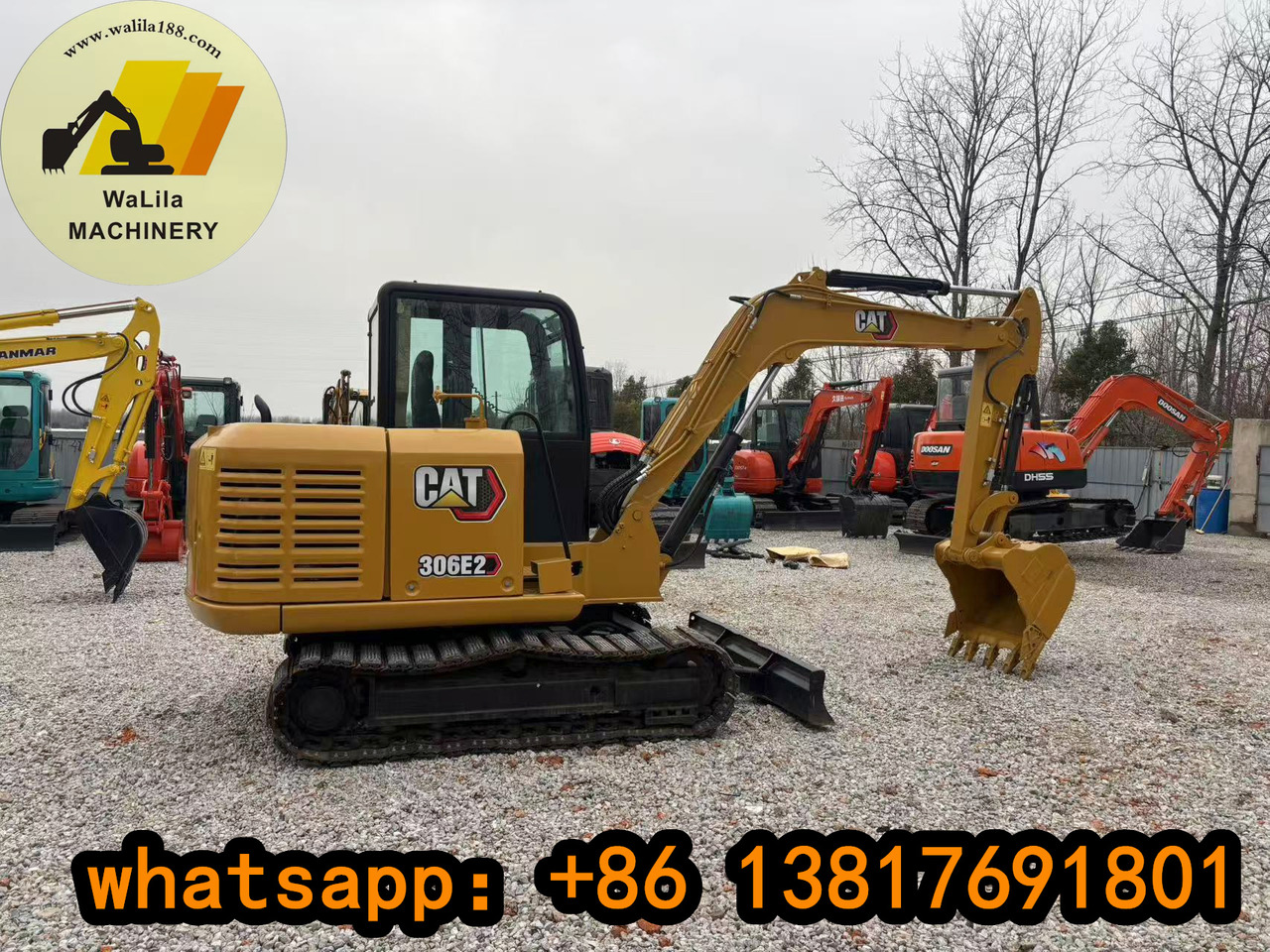 CATERPILLAR 306E2 - Мини багер: снимка 1 CATERPILLAR 306E2 - Мини багер: снимка 1