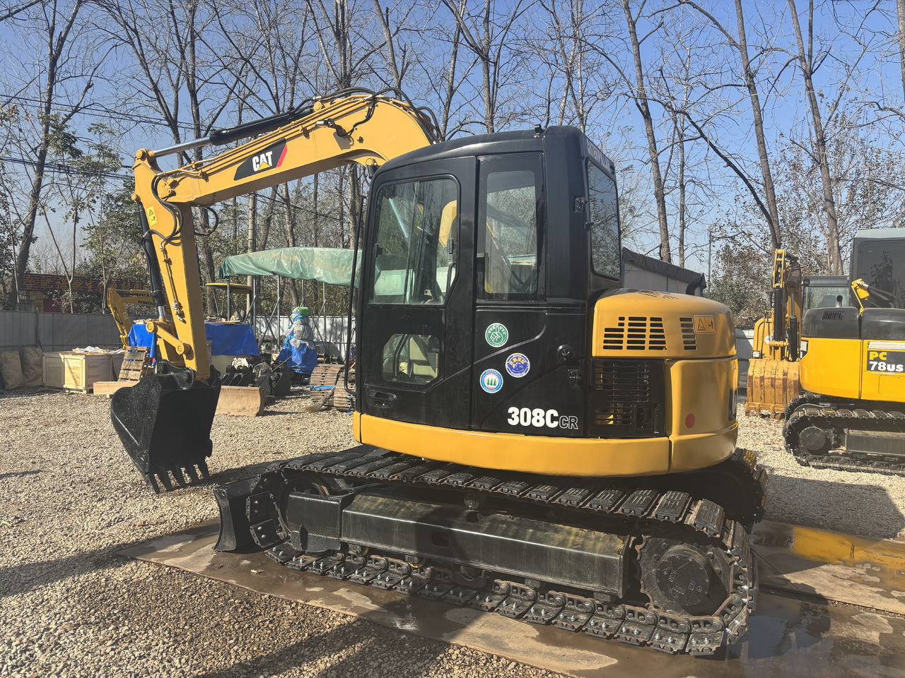 CATERPILLAR 308CCR - Верижен багер: снимка 4 CATERPILLAR 308CCR - Верижен багер: снимка 4
