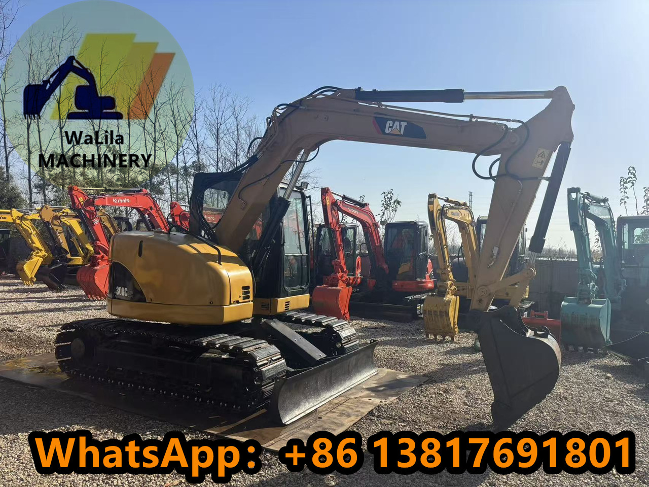 CATERPILLAR CAT308CCR - Мини багер: снимка 2 CATERPILLAR CAT308CCR - Мини багер: снимка 2