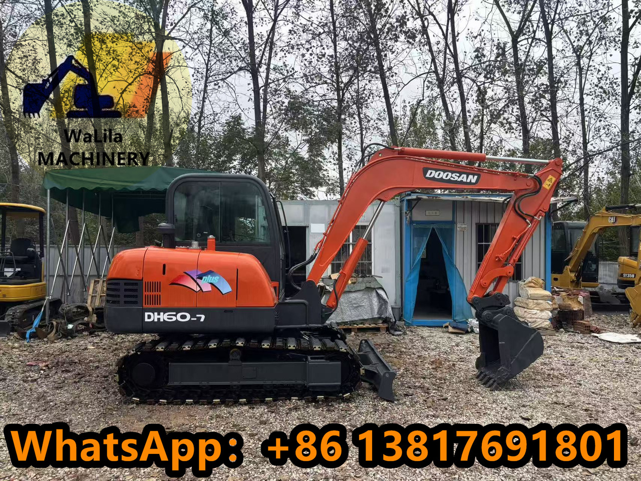 DOOSAN DH60-7 - Мини багер: снимка 1 DOOSAN DH60-7 - Мини багер: снимка 1