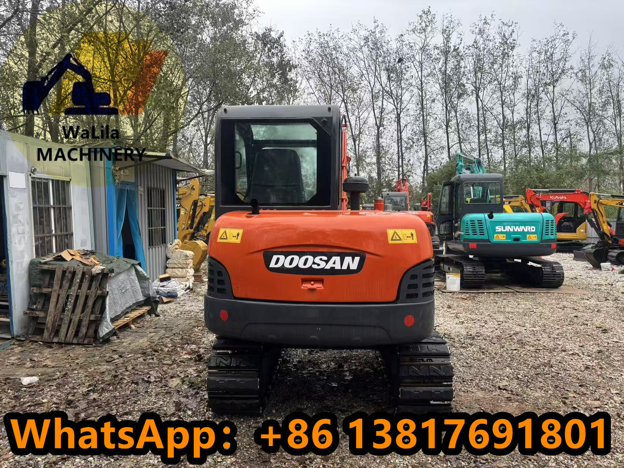 DOOSAN DH60-7 - Мини багер: снимка 5 DOOSAN DH60-7 - Мини багер: снимка 5