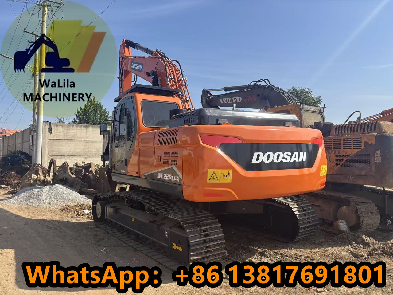 DOOSAN DX225LCA - Верижен багер: снимка 1 DOOSAN DX225LCA - Верижен багер: снимка 1