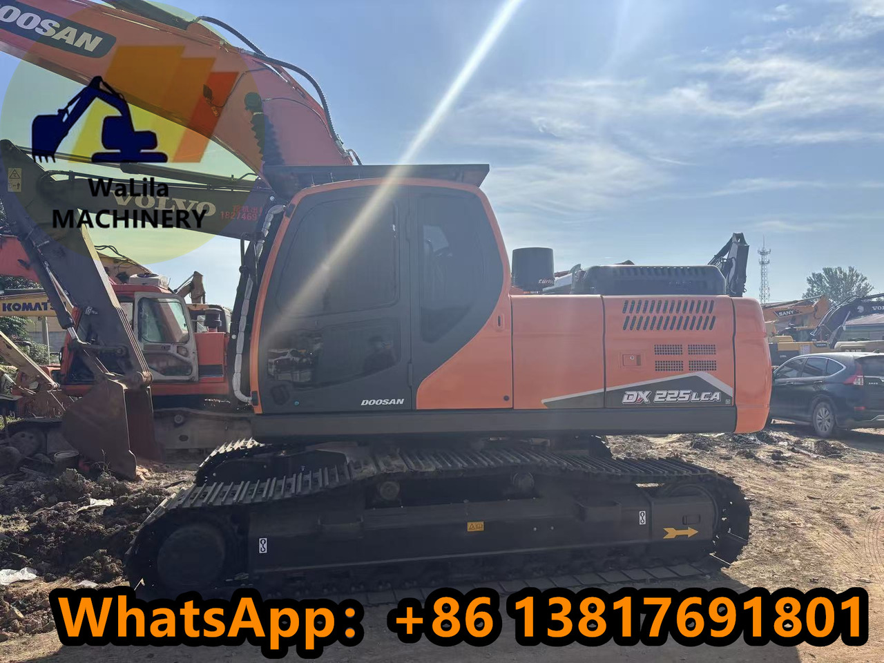 DOOSAN DX225LCA - Верижен багер: снимка 3 DOOSAN DX225LCA - Верижен багер: снимка 3