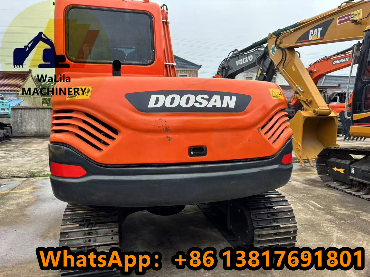 DOOSAN DX75-9 - Мини багер: снимка 2 DOOSAN DX75-9 - Мини багер: снимка 2