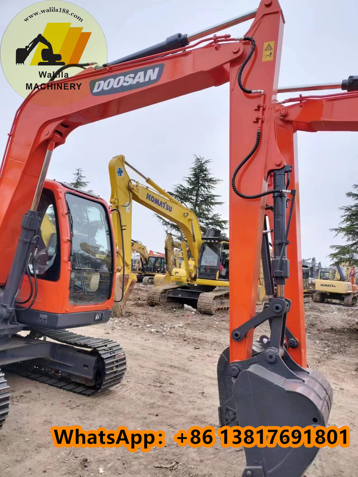 DOOSAN DX80 - Мини багер: снимка 4 DOOSAN DX80 - Мини багер: снимка 4