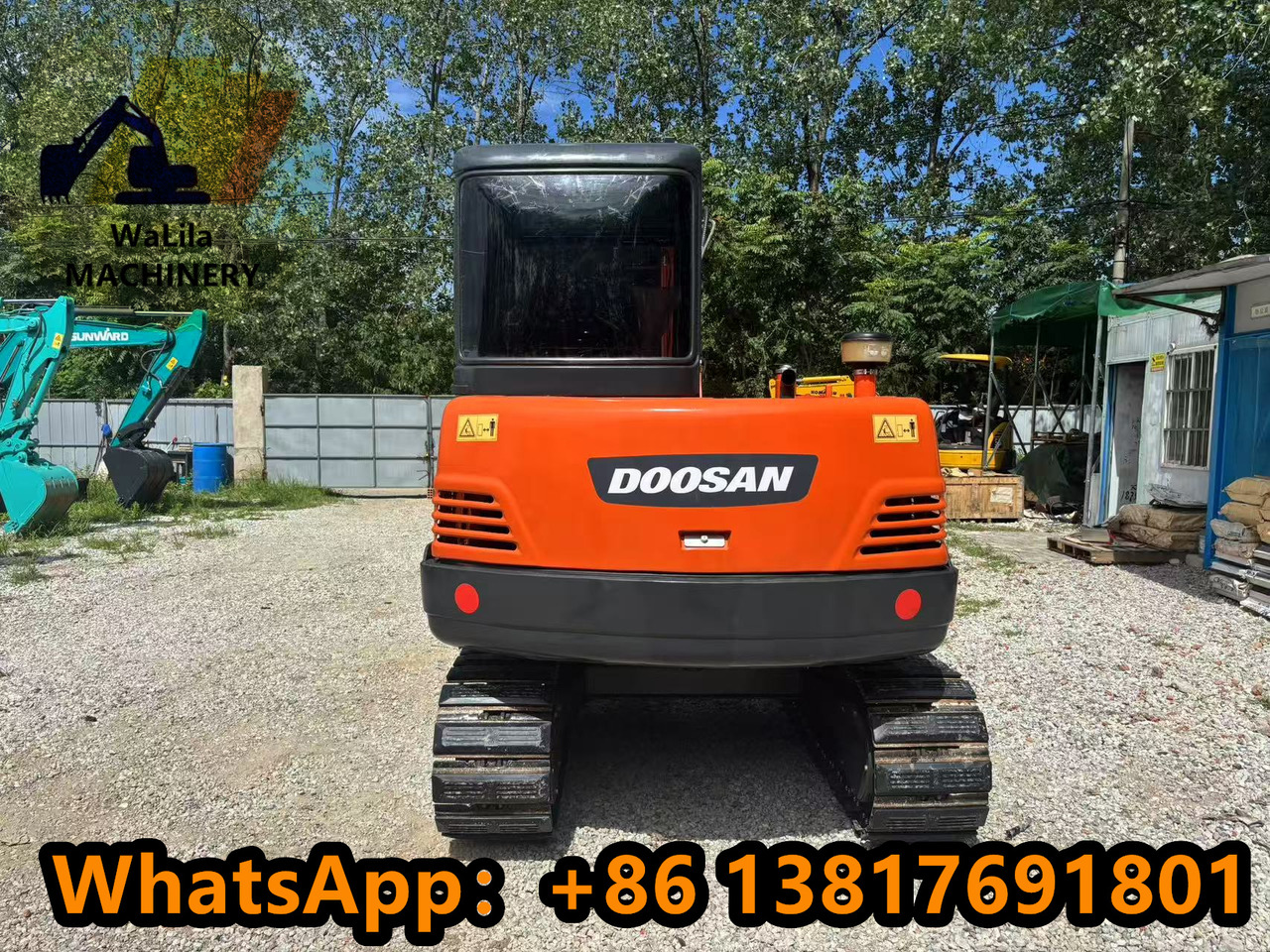 Doosan DH 55-7 DH55 (Good) - Мини багер: снимка 3 Doosan DH 55-7 DH55 (Good) - Мини багер: снимка 3