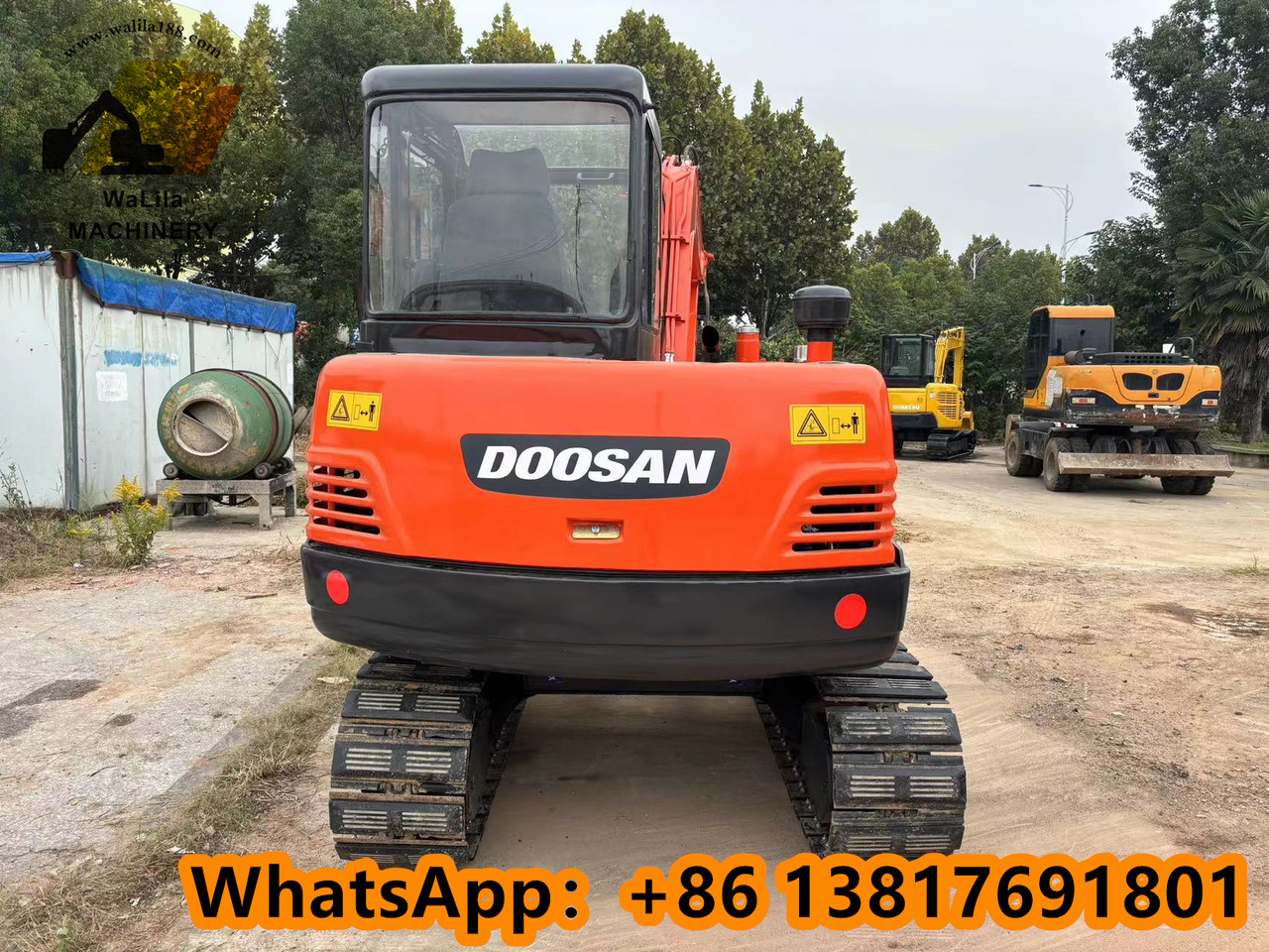 Doosan DH 55-7 DH55 - Мини багер: снимка 3 Doosan DH 55-7 DH55 - Мини багер: снимка 3