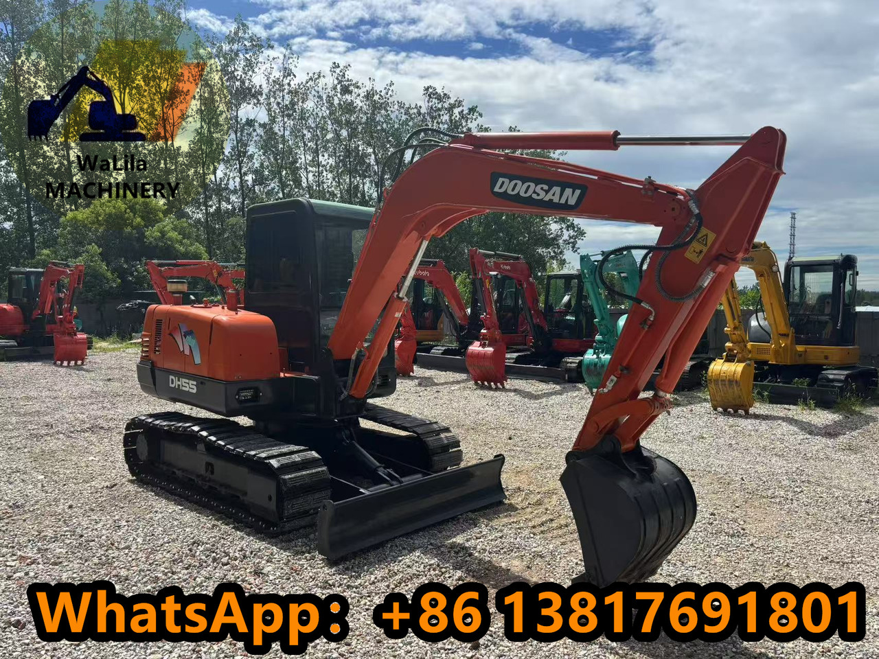 Doosan DH 55-7 DH55 - Мини багер: снимка 3 Doosan DH 55-7 DH55 - Мини багер: снимка 3