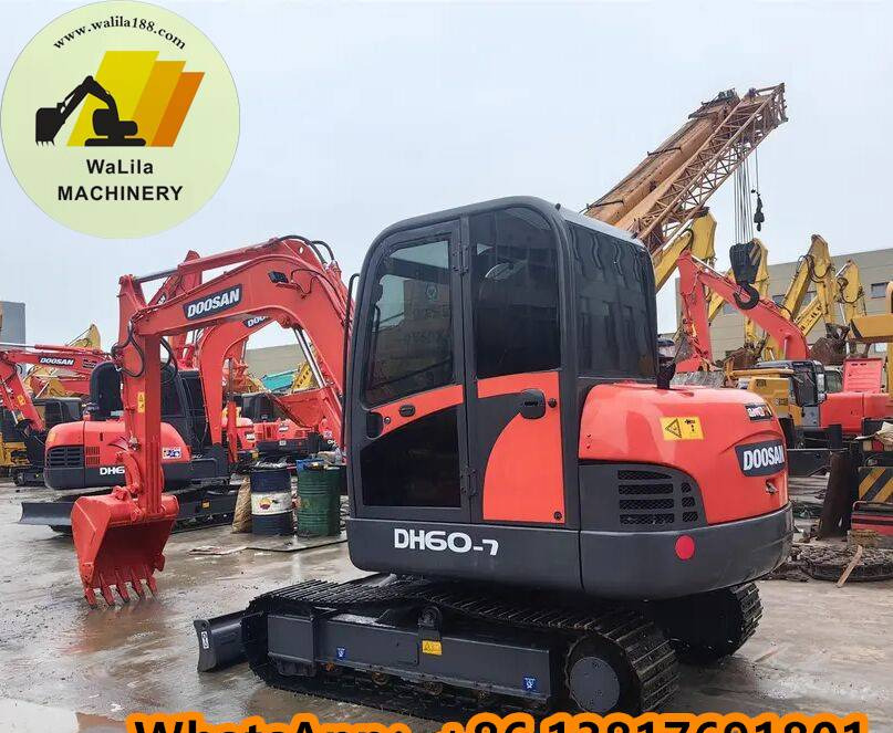 Doosan DH 60-7 - Мини багер: снимка 5 Doosan DH 60-7 - Мини багер: снимка 5