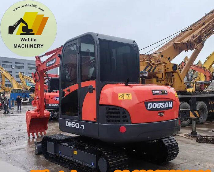 Doosan DH 60-7 - Мини багер: снимка 4 Doosan DH 60-7 - Мини багер: снимка 4