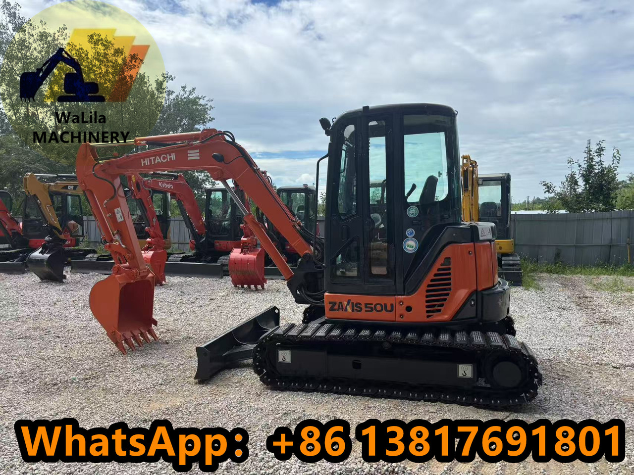 HITACHI ZX50US - Мини багер: снимка 1 HITACHI ZX50US - Мини багер: снимка 1