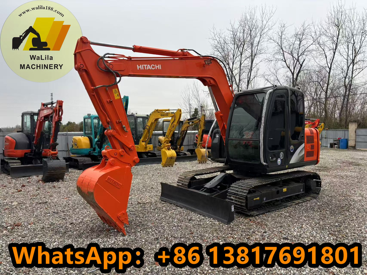 Мини багер HITACHI ZX70: снимка 9