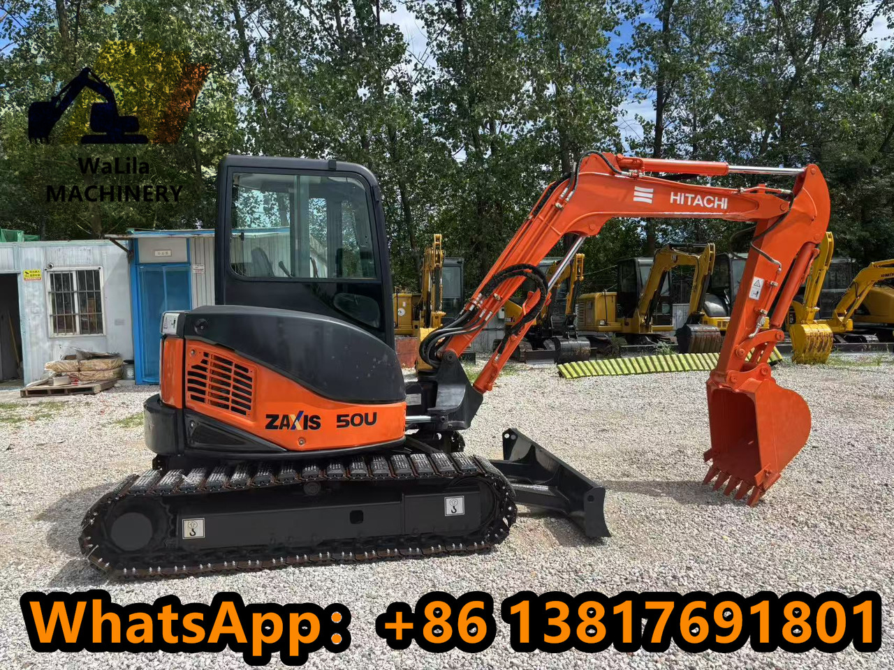HITACHI Zx50 - Мини багер: снимка 1 HITACHI Zx50 - Мини багер: снимка 1