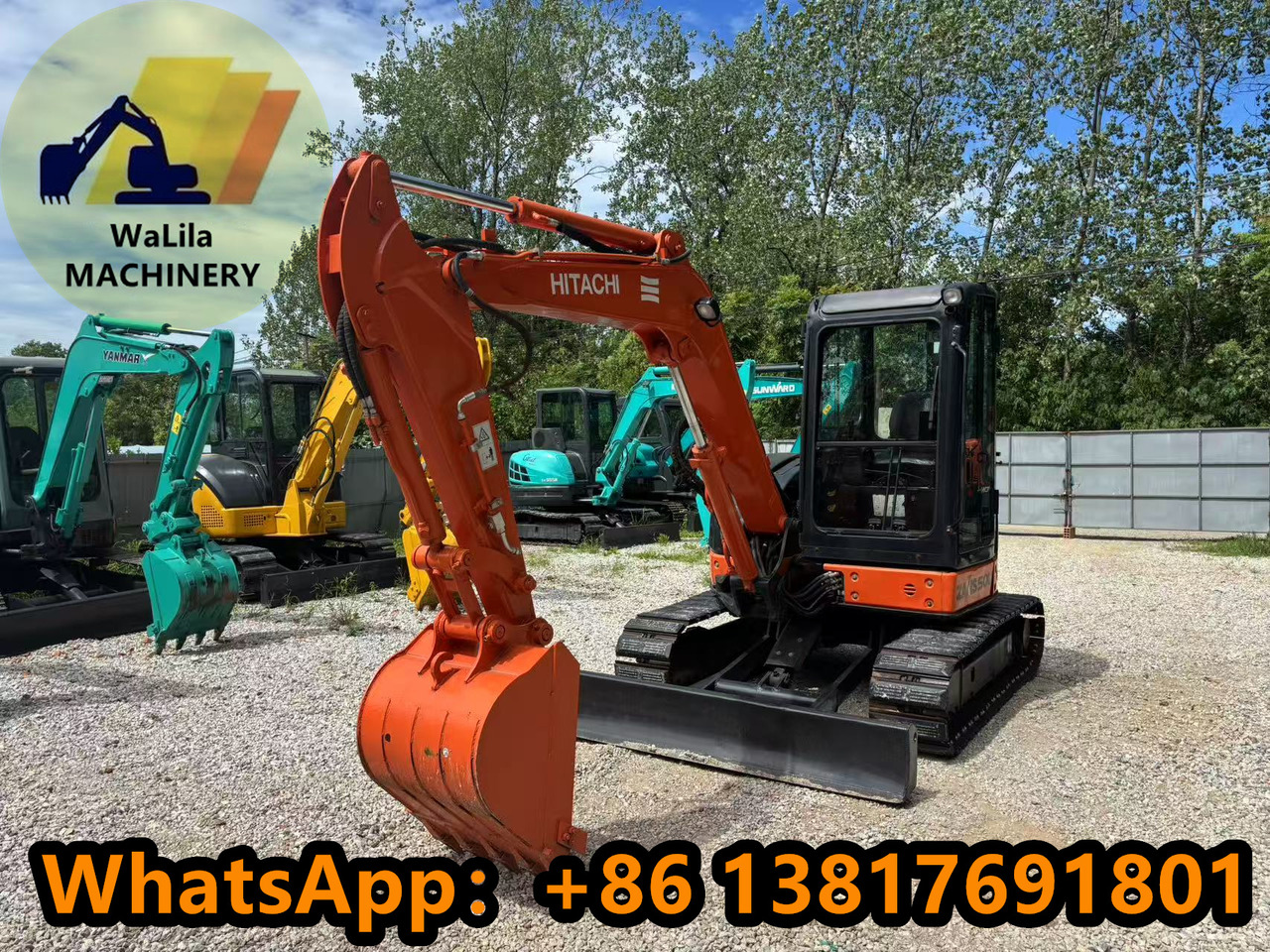 HITACHI Zx50 - Мини багер: снимка 2 HITACHI Zx50 - Мини багер: снимка 2