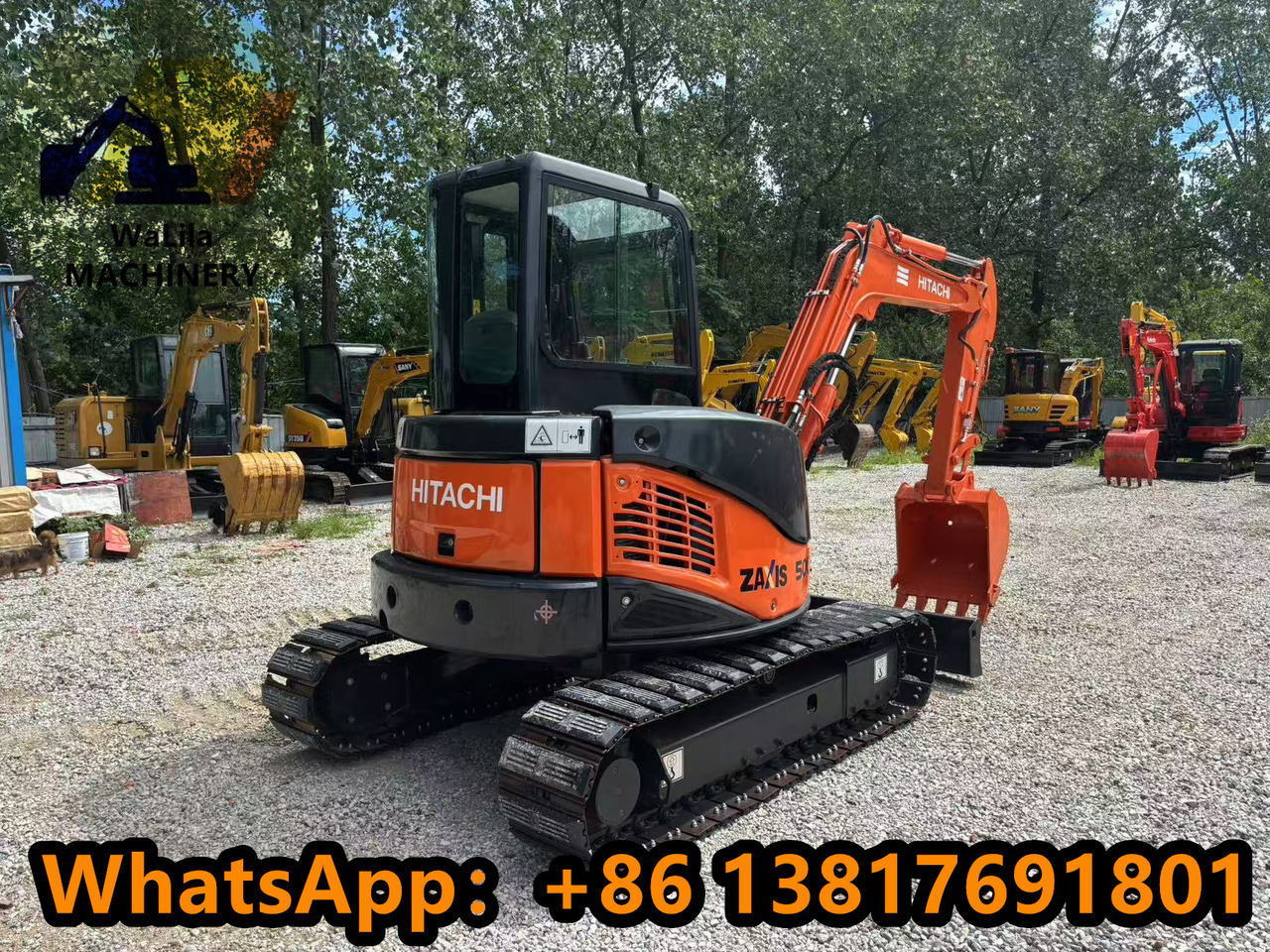 HITACHI Zx50 - Мини багер: снимка 5 HITACHI Zx50 - Мини багер: снимка 5