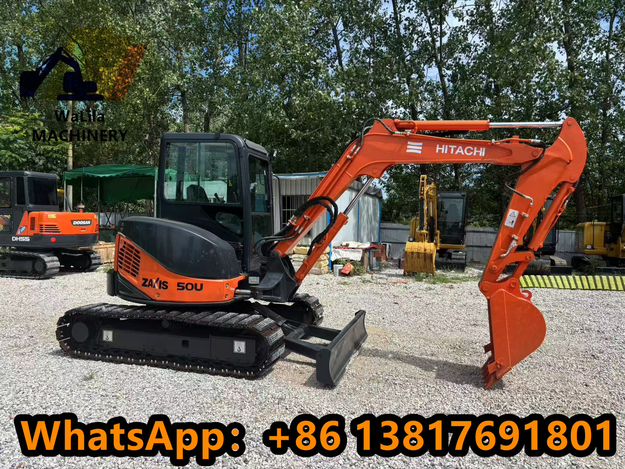 HITACHI Zx50 - Мини багер: снимка 3 HITACHI Zx50 - Мини багер: снимка 3