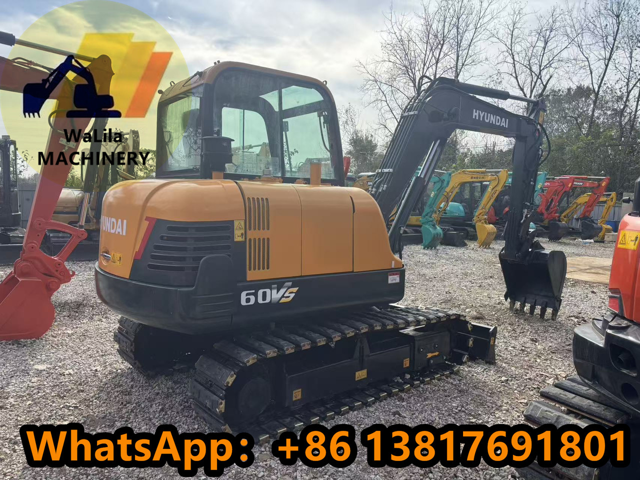 HYUNDAI R60-9VS - Мини багер: снимка 5 HYUNDAI R60-9VS - Мини багер: снимка 5