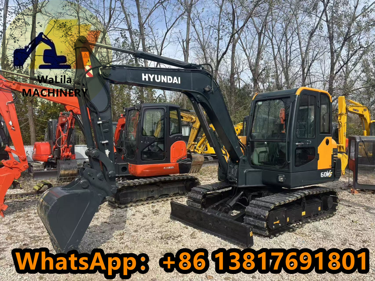 HYUNDAI R60-9VS - Мини багер: снимка 4 HYUNDAI R60-9VS - Мини багер: снимка 4