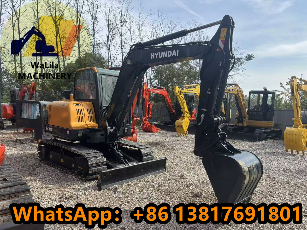 HYUNDAI R60-9VS - Мини багер: снимка 3 HYUNDAI R60-9VS - Мини багер: снимка 3