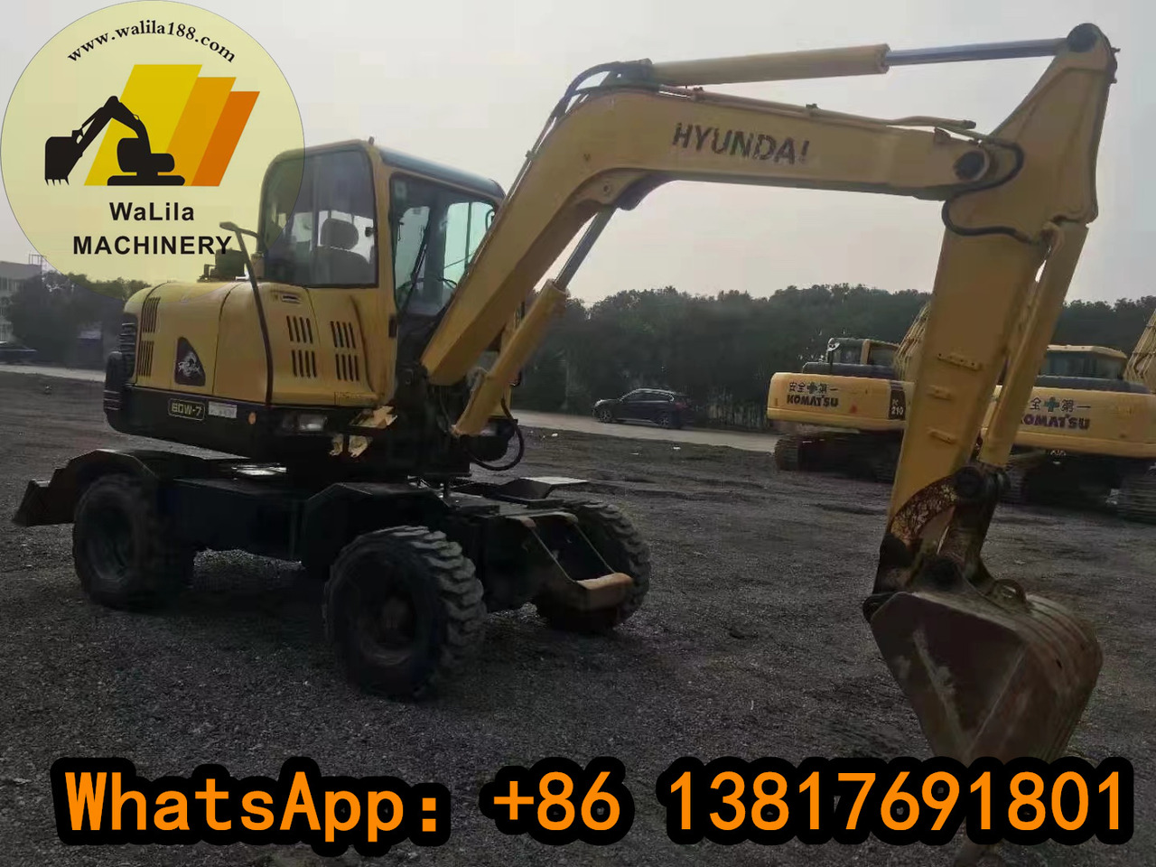 HYUNDAI R60W - Мини багер: снимка 5 HYUNDAI R60W - Мини багер: снимка 5