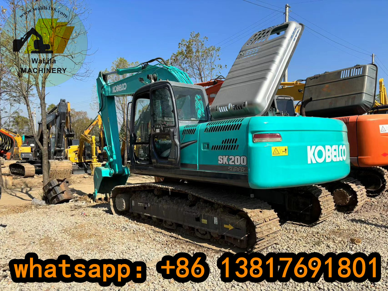 KOBELCO SK 200-8 - Верижен багер: снимка 5 KOBELCO SK 200-8 - Верижен багер: снимка 5