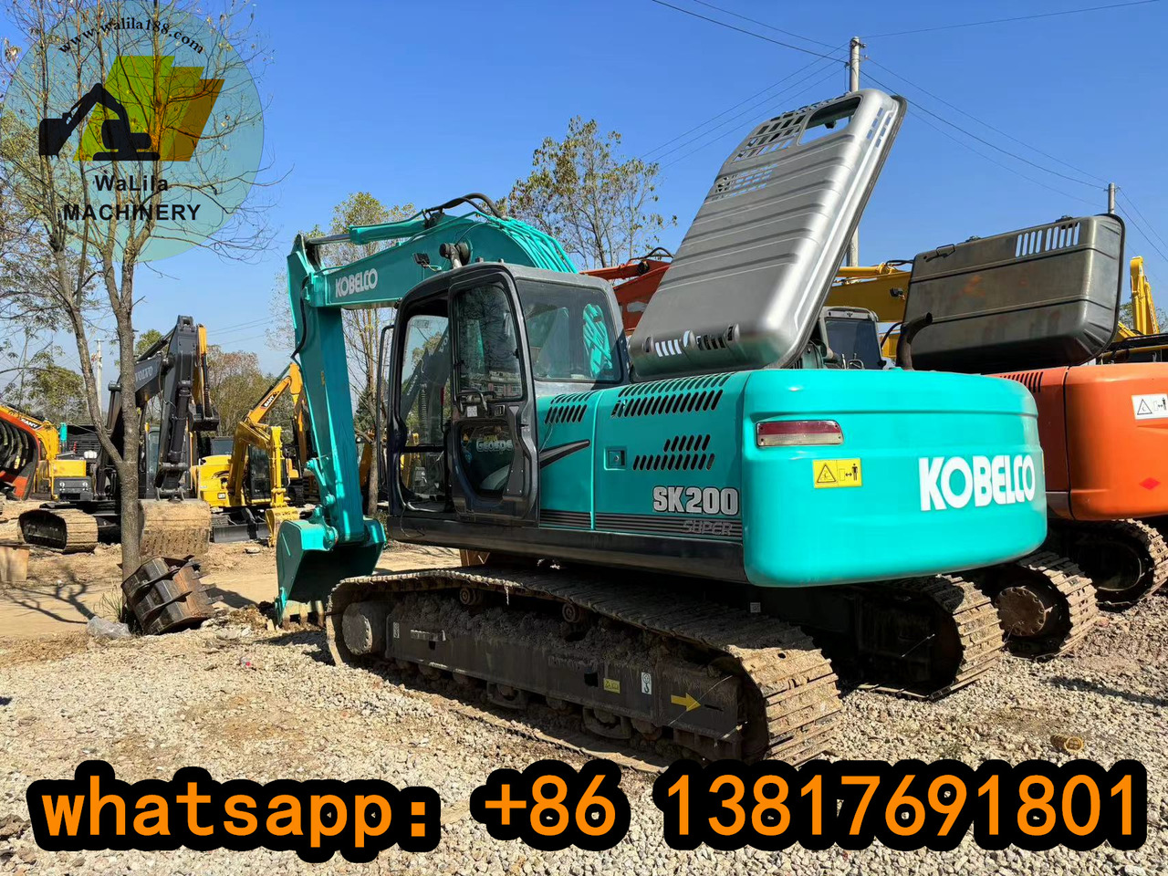 KOBELCO SK 200-8 - Верижен багер: снимка 3 KOBELCO SK 200-8 - Верижен багер: снимка 3