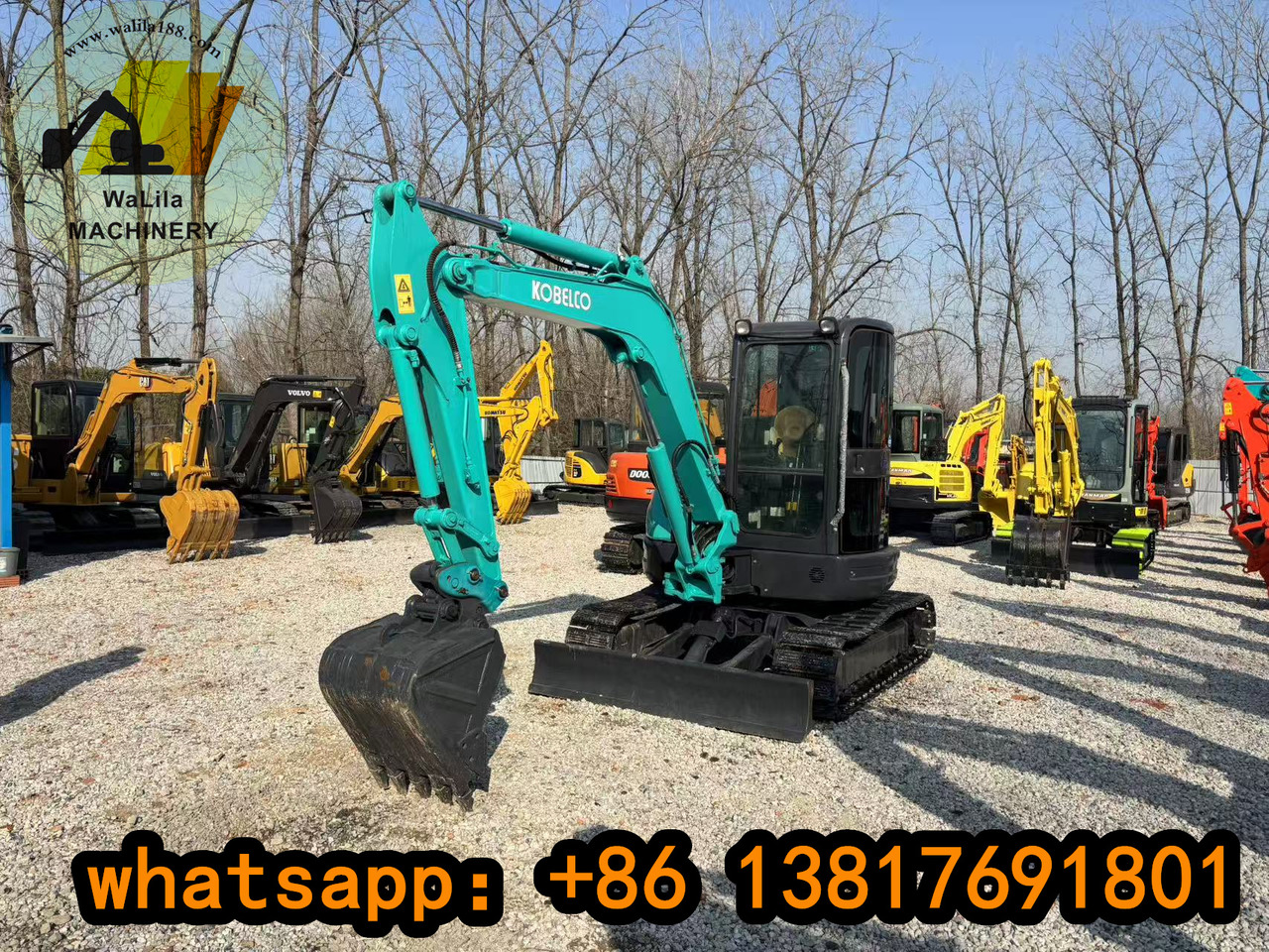 KOBELCO SK55 - Мини багер: снимка 2 KOBELCO SK55 - Мини багер: снимка 2