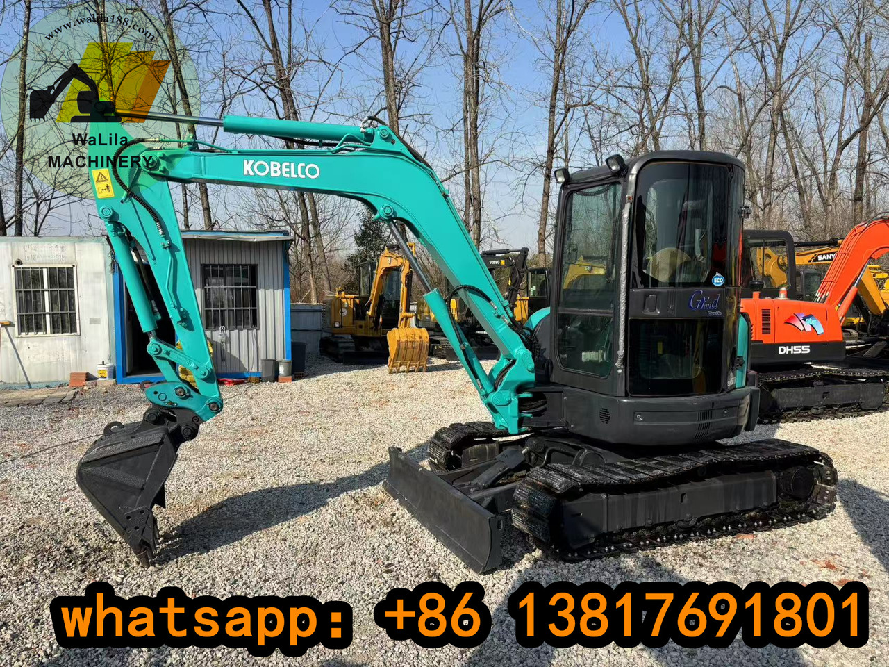 KOBELCO SK55 - Мини багер: снимка 5 KOBELCO SK55 - Мини багер: снимка 5