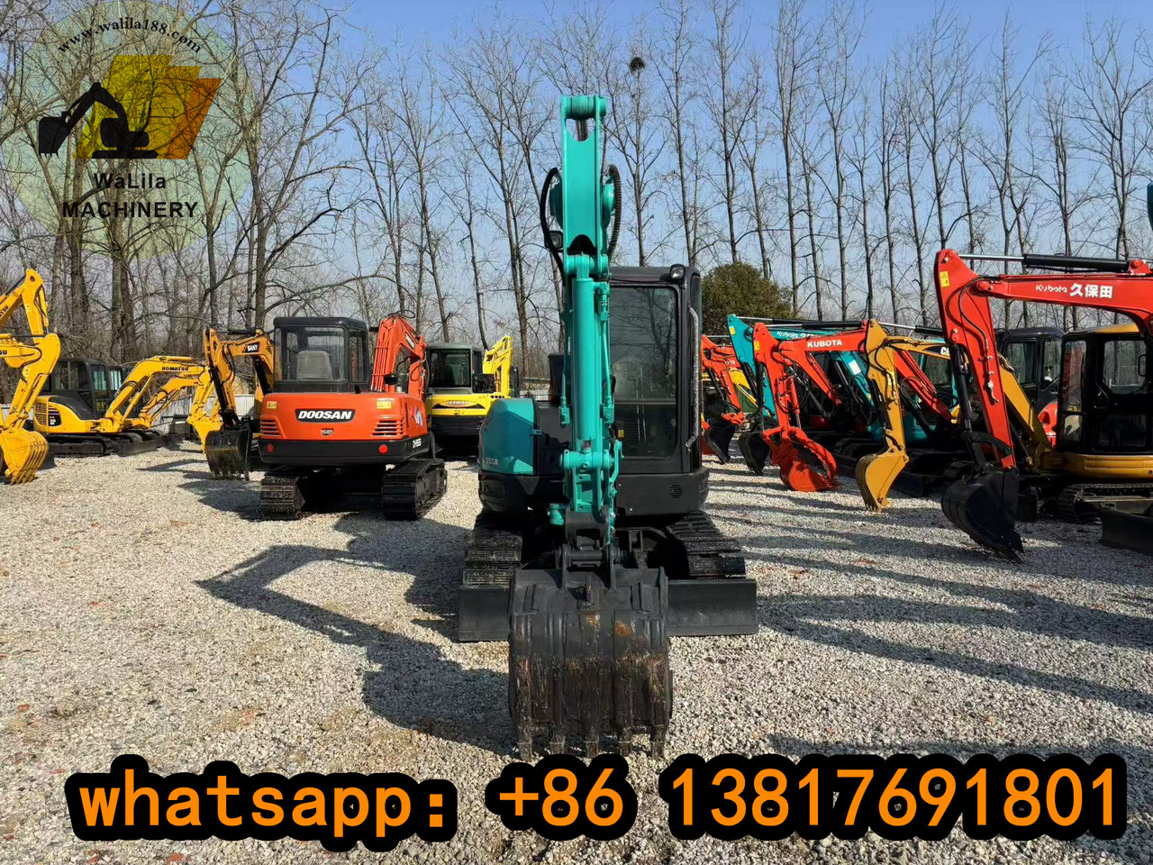 Мини багер KOBELCO SK55: снимка 8