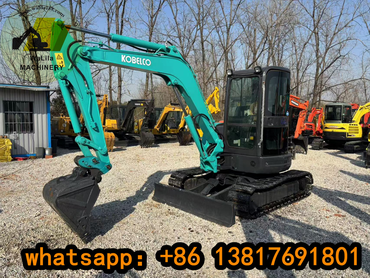 KOBELCO SK55 - Мини багер: снимка 4 KOBELCO SK55 - Мини багер: снимка 4