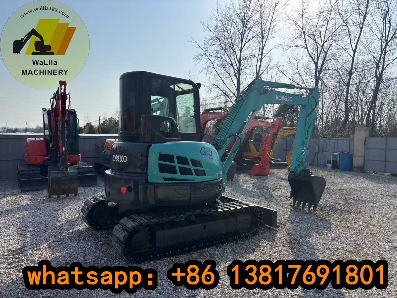 Мини багер KOBELCO SK55: снимка 7