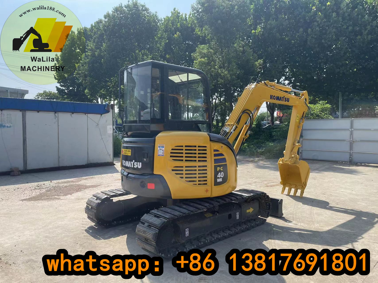 KOMATSU PC 40 MR-3 - Мини багер: снимка 3 KOMATSU PC 40 MR-3 - Мини багер: снимка 3