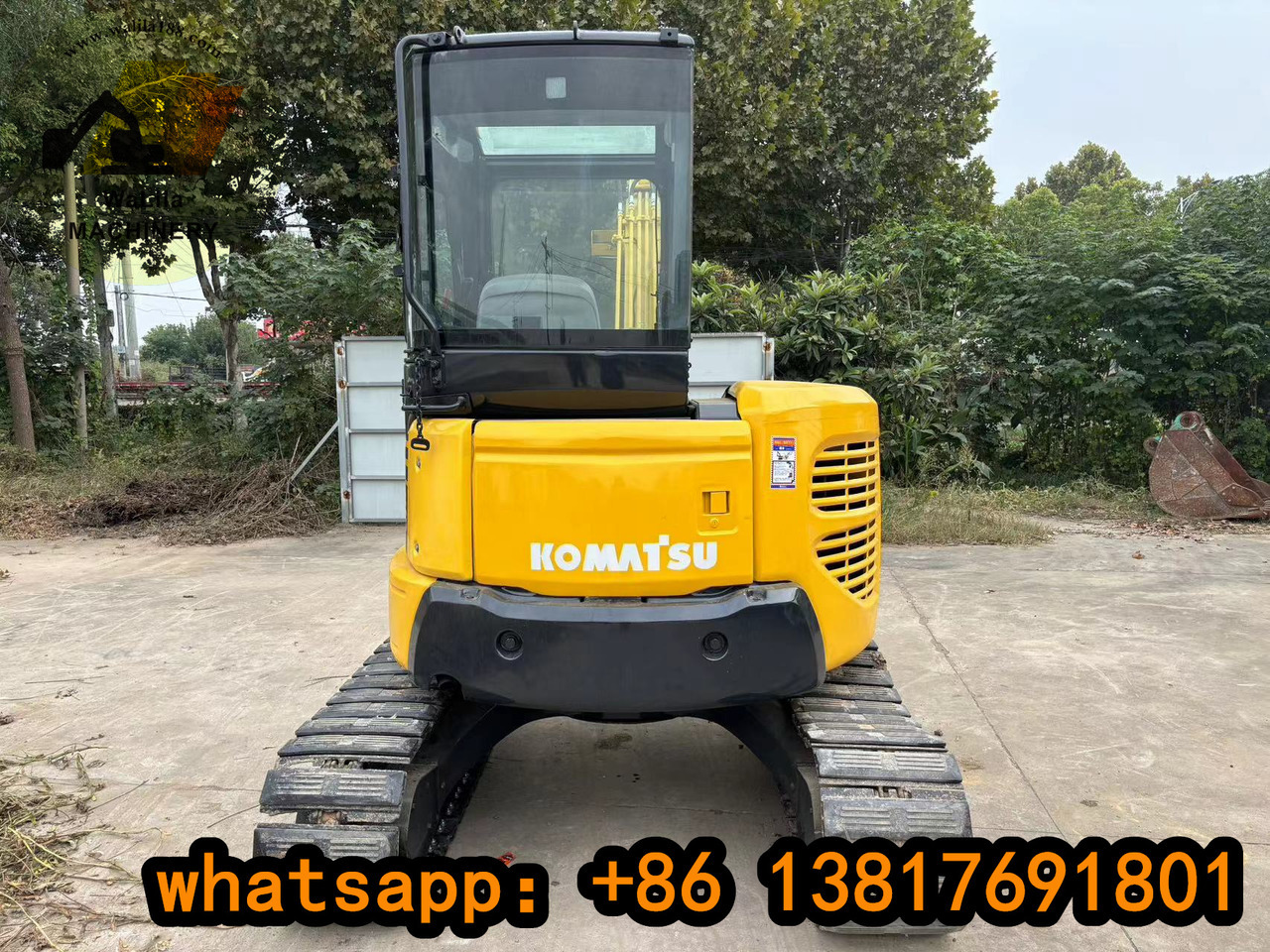 KOMATSU PC 55 MR-3 - Мини багер: снимка 5 KOMATSU PC 55 MR-3 - Мини багер: снимка 5