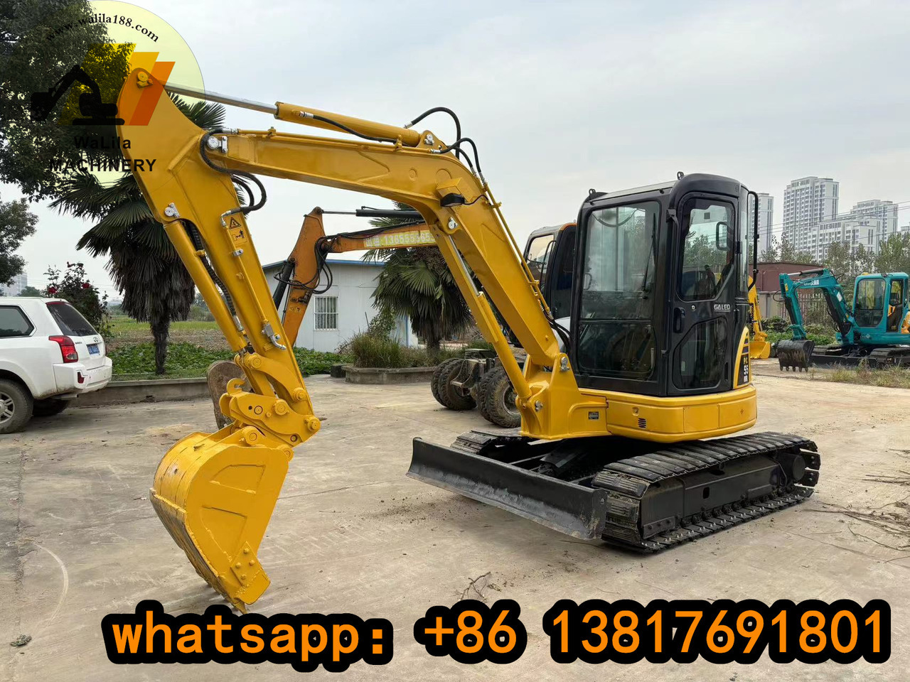 KOMATSU PC 55 MR-3 - Мини багер: снимка 3 KOMATSU PC 55 MR-3 - Мини багер: снимка 3