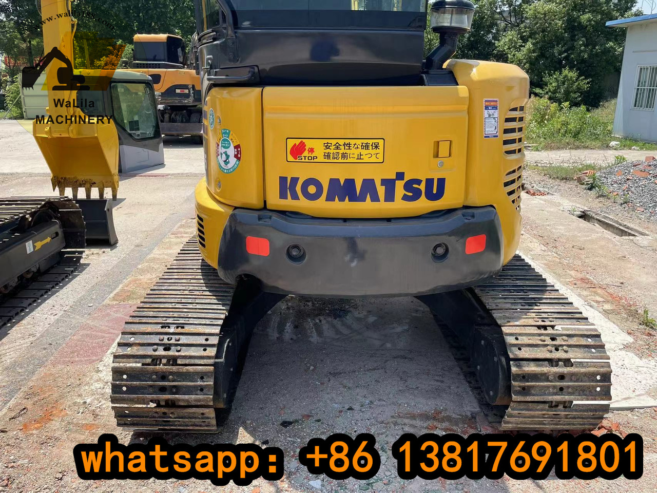 KOMATSU PC 55 MR-3 - Мини багер: снимка 5 KOMATSU PC 55 MR-3 - Мини багер: снимка 5
