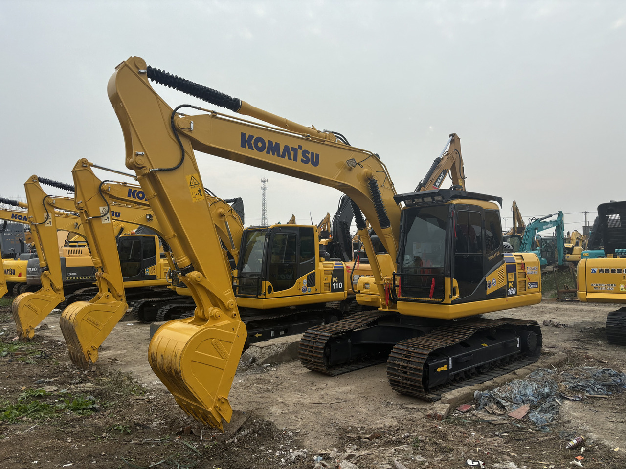KOMATSU PC160 - Верижен багер: снимка 4 KOMATSU PC160 - Верижен багер: снимка 4