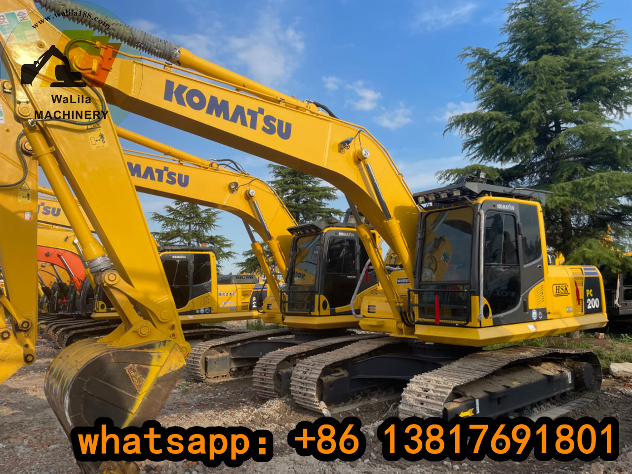 KOMATSU PC200-8 - Верижен багер: снимка 2 KOMATSU PC200-8 - Верижен багер: снимка 2