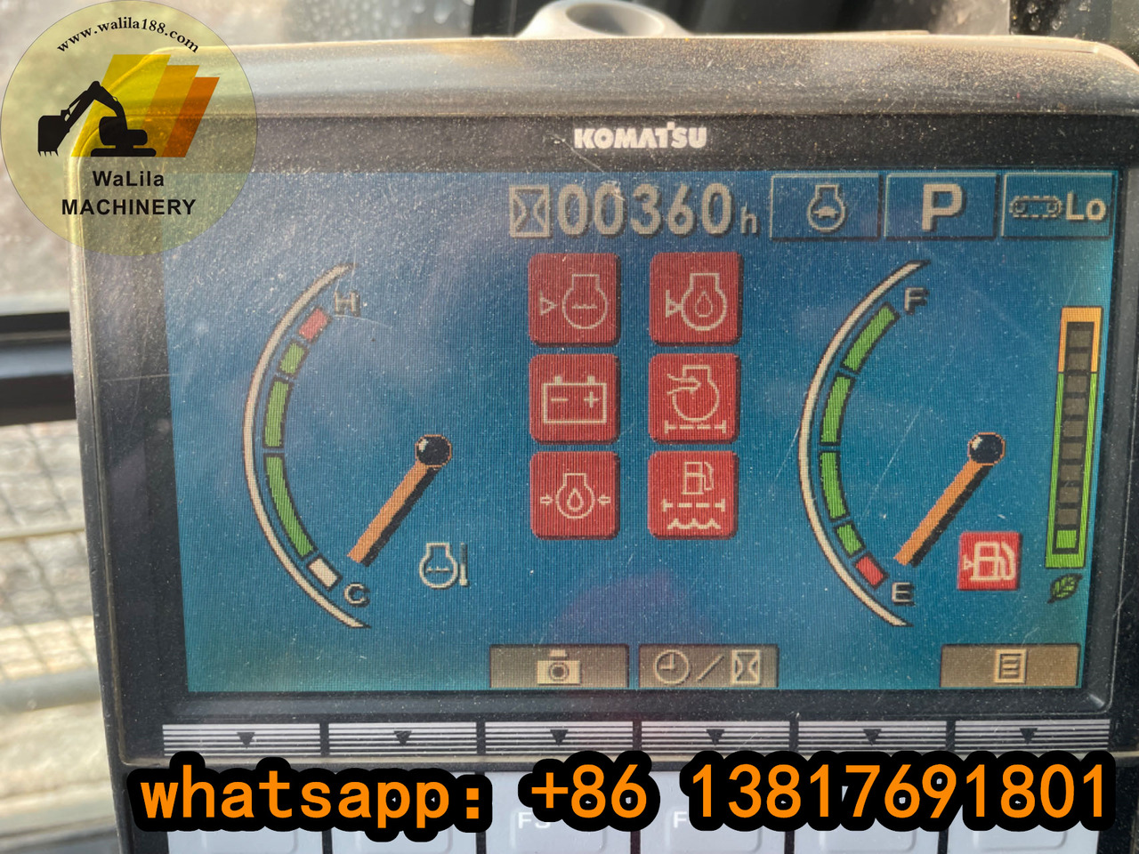 KOMATSU PC200-8 - Верижен багер: снимка 5 KOMATSU PC200-8 - Верижен багер: снимка 5