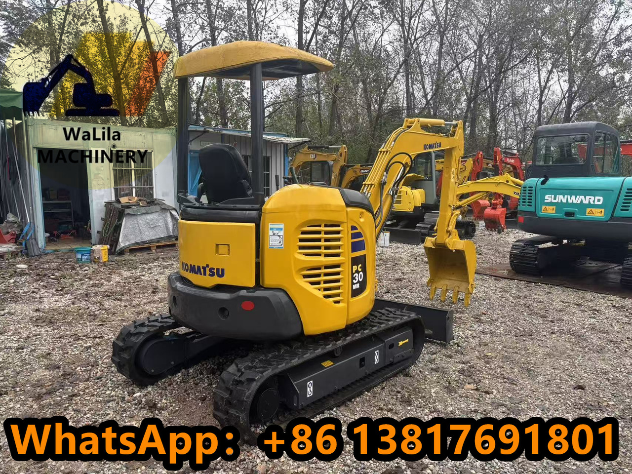 KOMATSU PC30MR - Мини багер: снимка 3 KOMATSU PC30MR - Мини багер: снимка 3