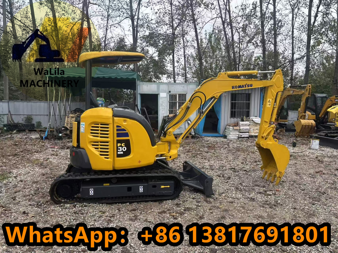 KOMATSU PC30MR - Мини багер: снимка 1 KOMATSU PC30MR - Мини багер: снимка 1