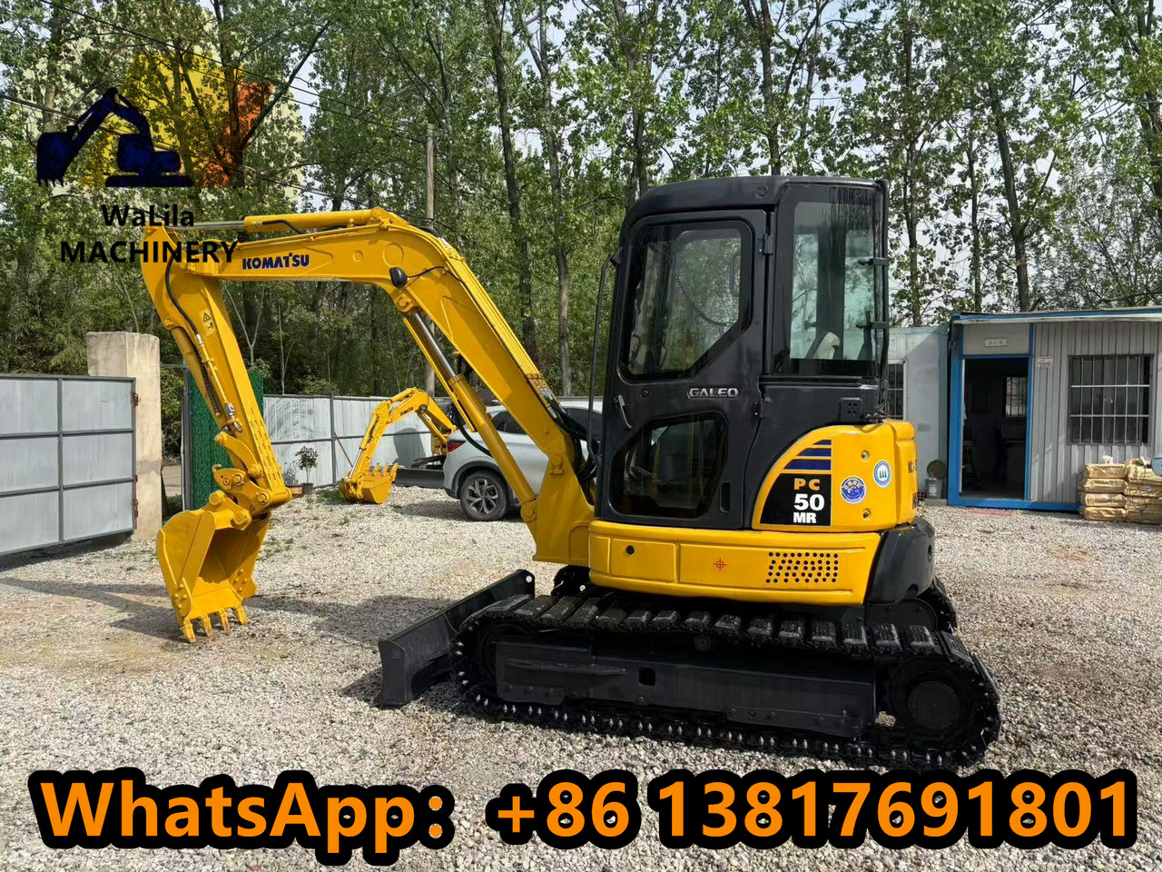 KOMATSU PC50-3 - Мини багер: снимка 1 KOMATSU PC50-3 - Мини багер: снимка 1